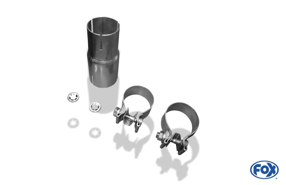 VW Passat 3C/ 3C CC  Endschalldämpfer Ø63,5mm - 160x80 Typ 53