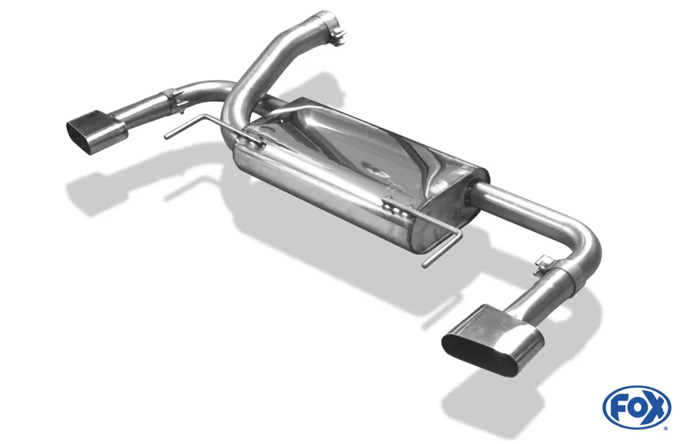 Opel Astra J OPC  Endschalldämpfer Ausgang rechts/links mit unsichtbaren Endrohren (Abgas strömt aus den originalen Endrohren)