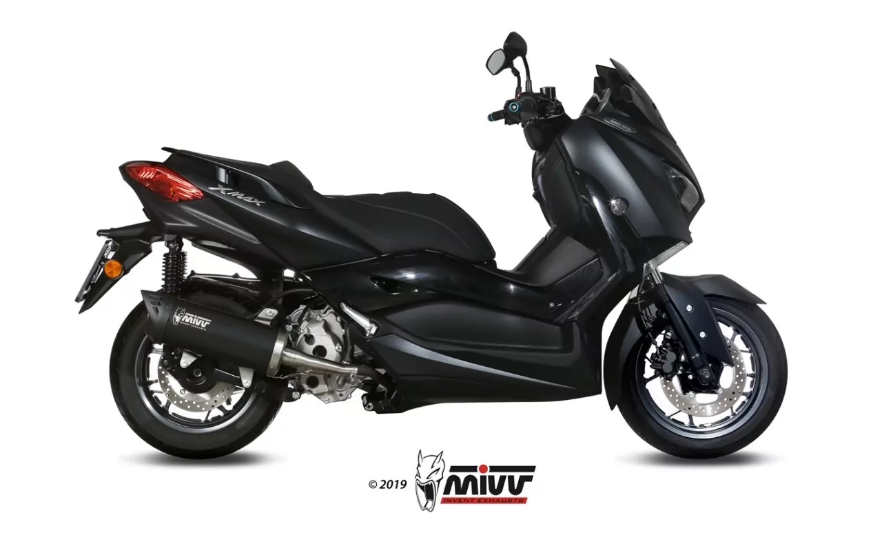 MIVV MOVER Edesltahl Schwarz YAMAHA X-MAX 300 2017 > 2020