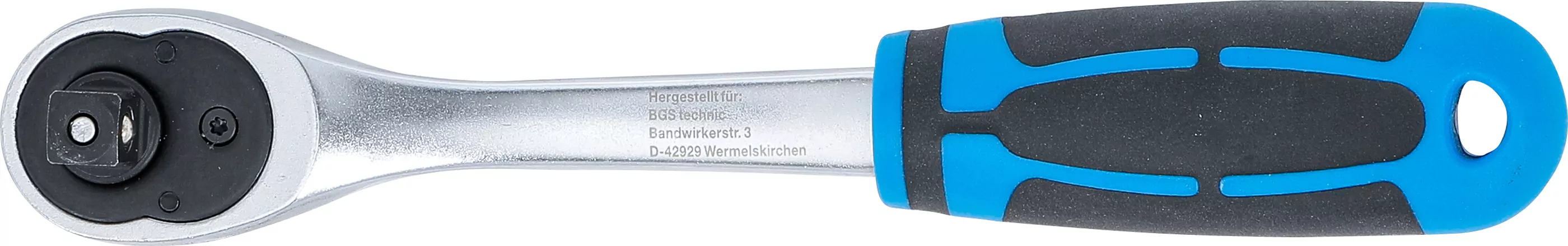 Umschaltknarre | feinverzahnt | Abtrieb Außenvierkant 10 mm (3/8")