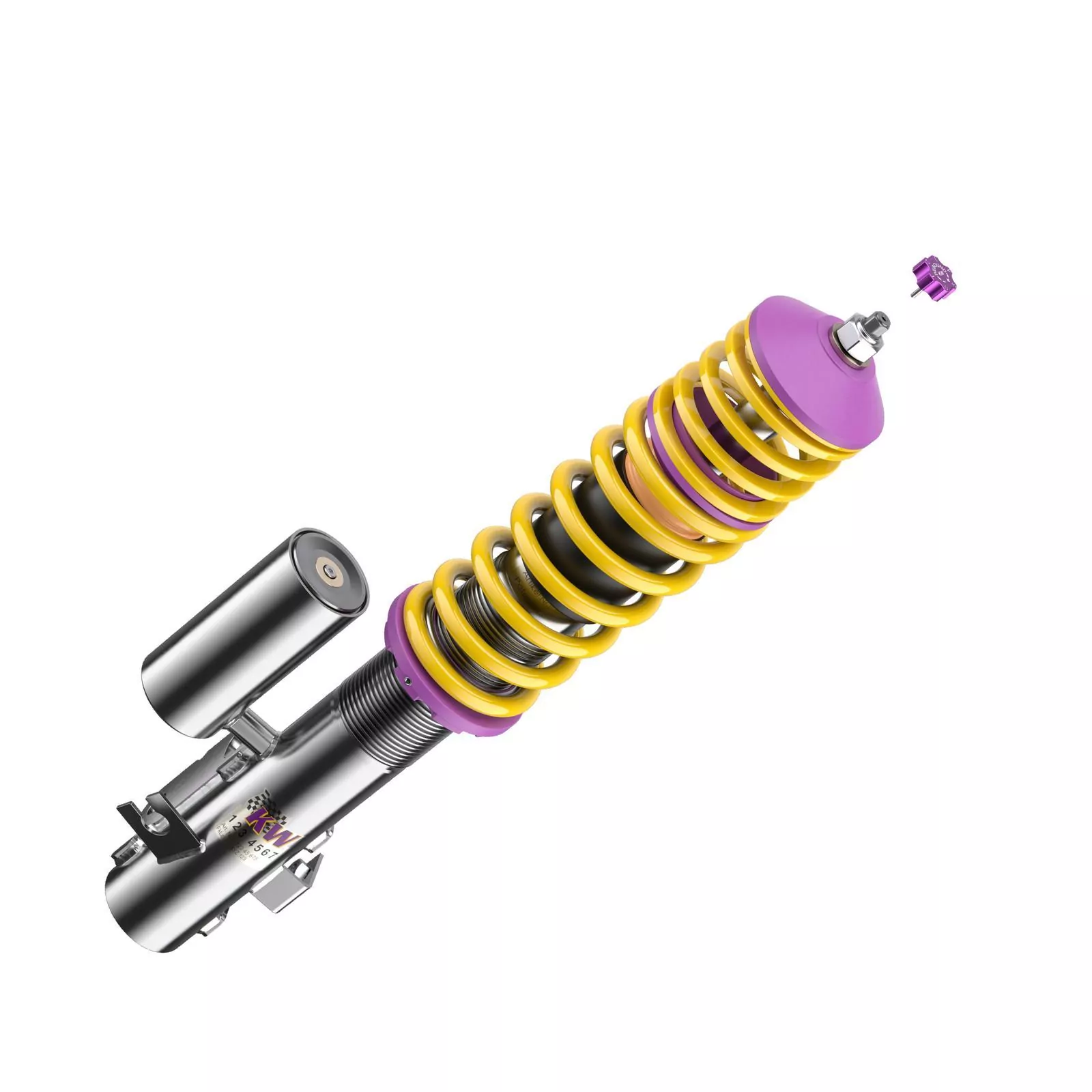 KW Gewindefahrwerk V3 inox SUBARU IMPREZA Stufenheck GC (GC/GF, GFC) 08/1992-09/2001