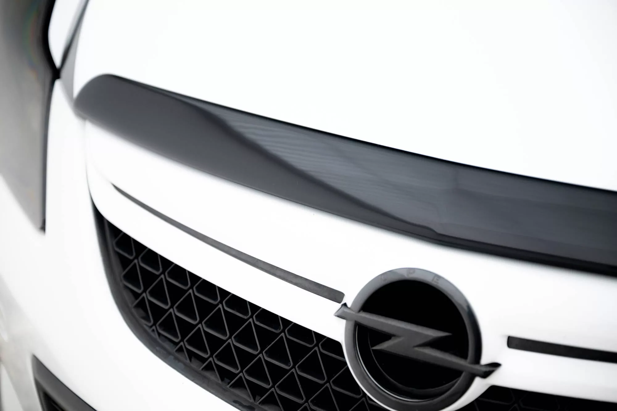 Motorhaube Erweiterung Passend Für OPEL CORSA D OPC / VXR Schwarz Hochglanz Schwarz Hochglanz