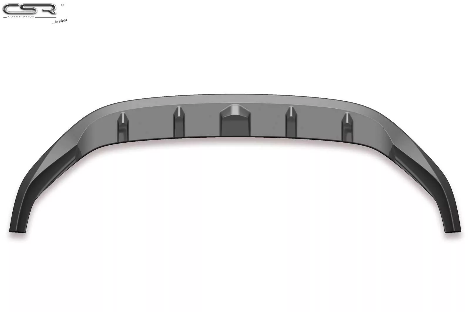 Cup-Spoilerlippe mit ABE für VW Golf 7 R CSL395-M Carbon Look (matt)