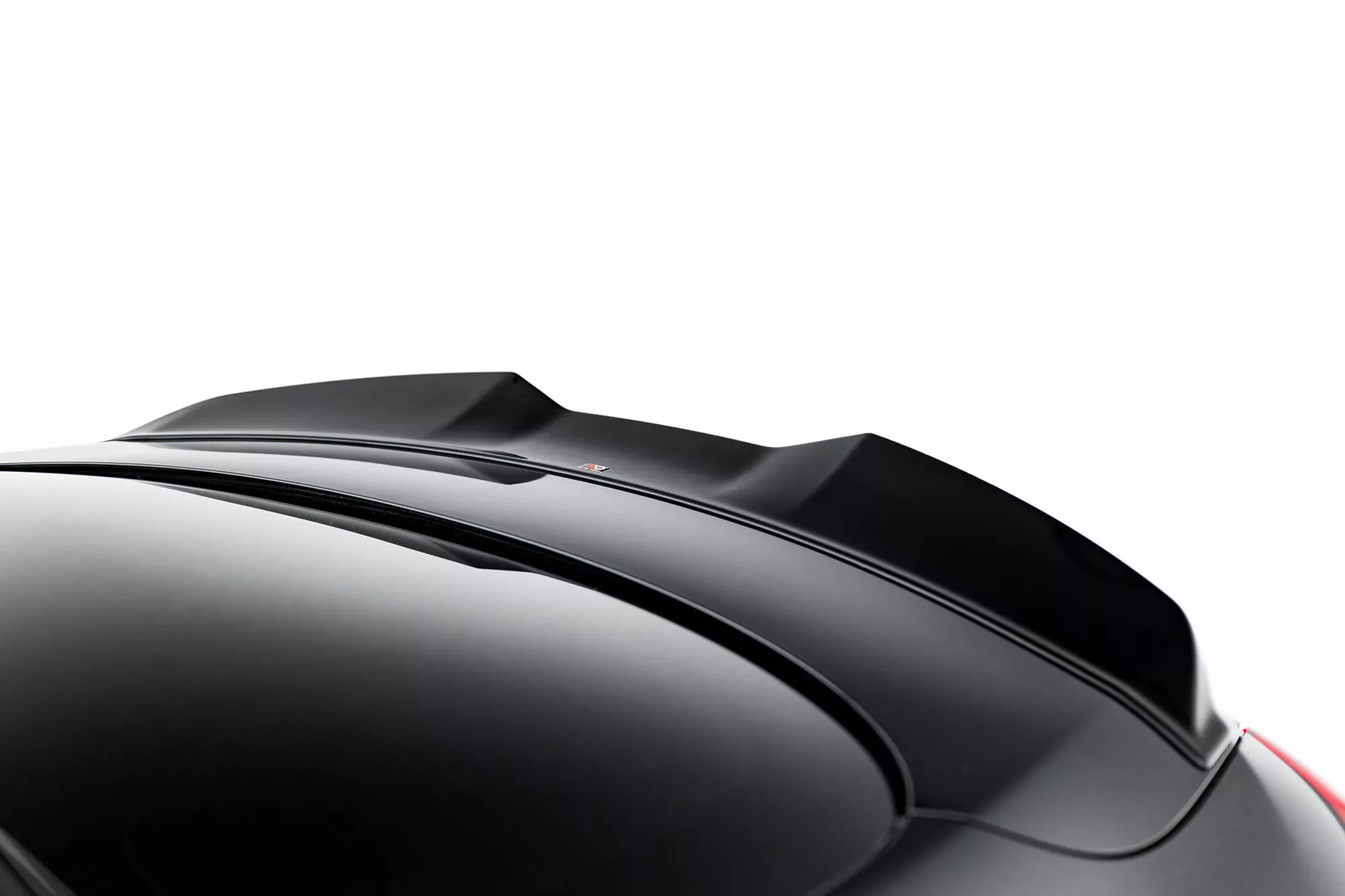 Spoiler CAP Für 3D Mercedes-Benz CLE AMG-Line C236 Schwarz Hochglanz