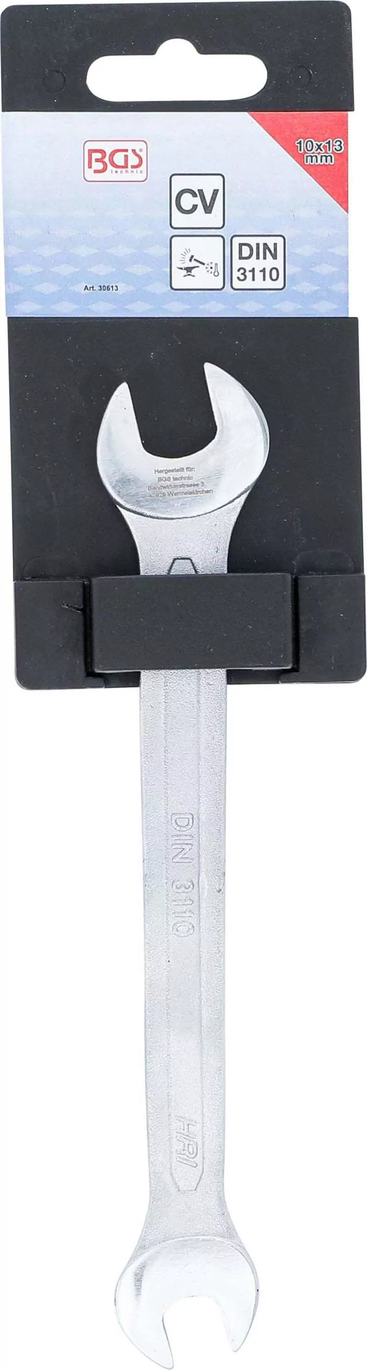 Doppel-Maulschlüssel | SW 10 x 13 mm