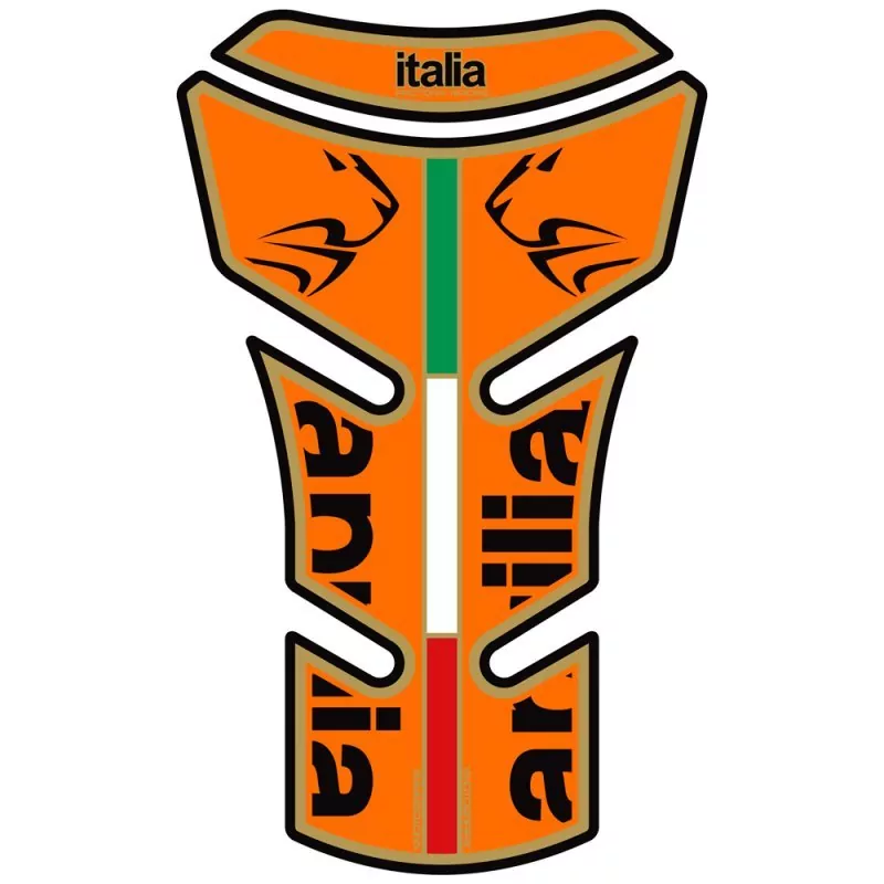 Aprilia SL 750 Shiver / GT  Orange 3D Gel Motografix Tank Pad Protector TA020O