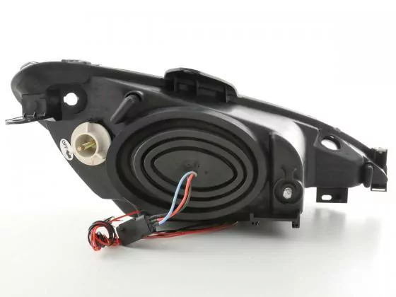 Scheinwerfer Set Peugeot 206 Typ S16 99- Bj. 02-05 schwarz