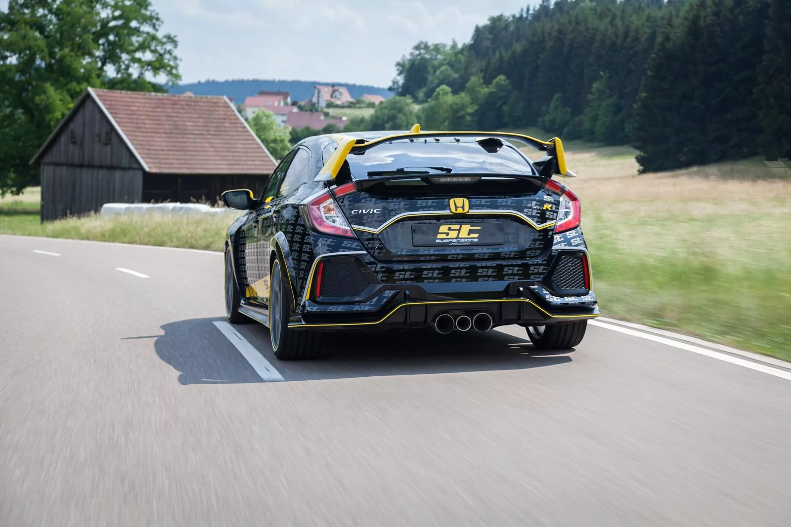 ST Gewindefahrwerk ST XTA  (härteverstellbar mit Stützlager) HONDA CIVIC XI Schrägheck (FE, FL) 01/2021-