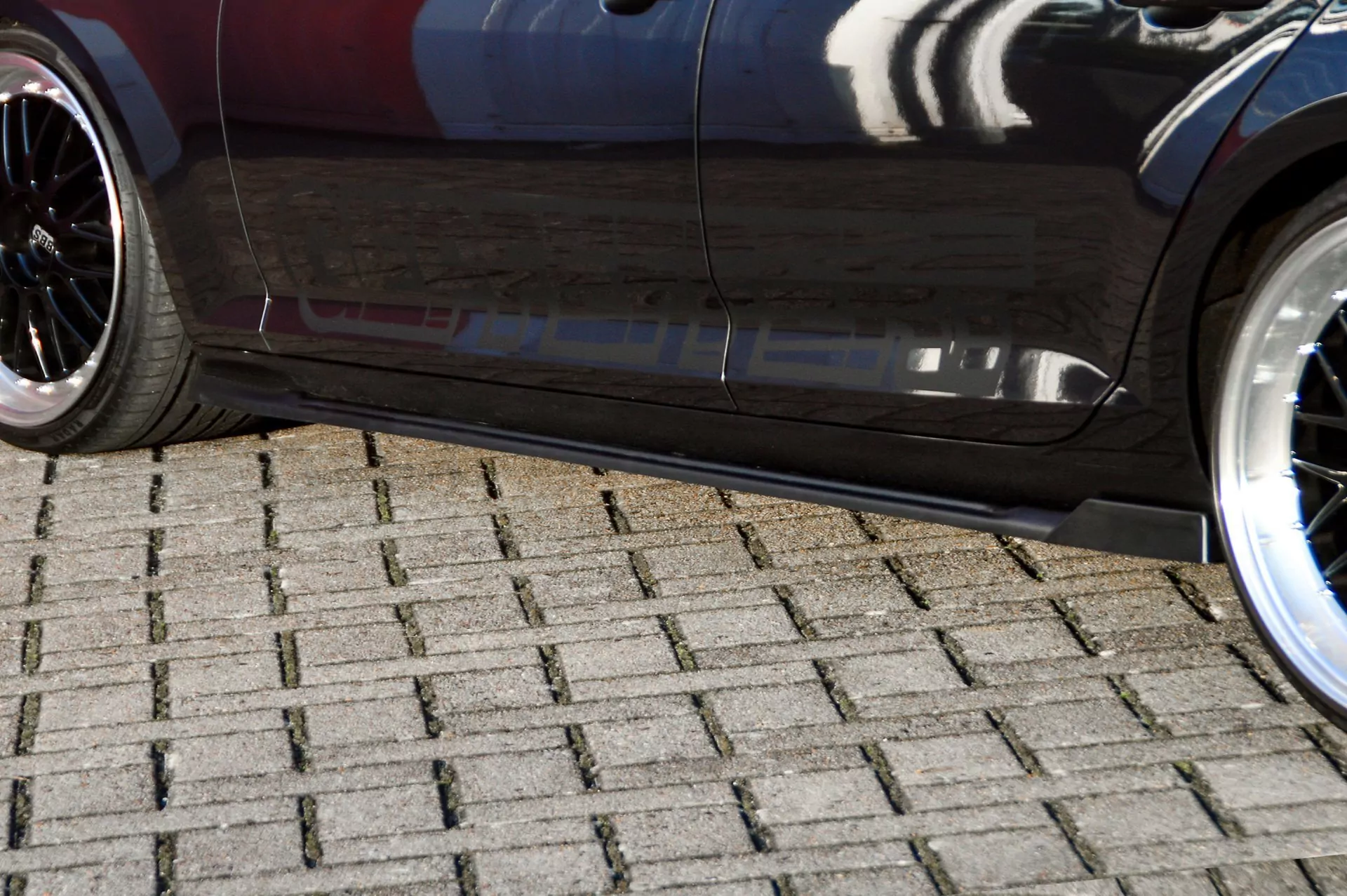 CUP Seitenschweller mit Wings hinten für Audi A4 B9