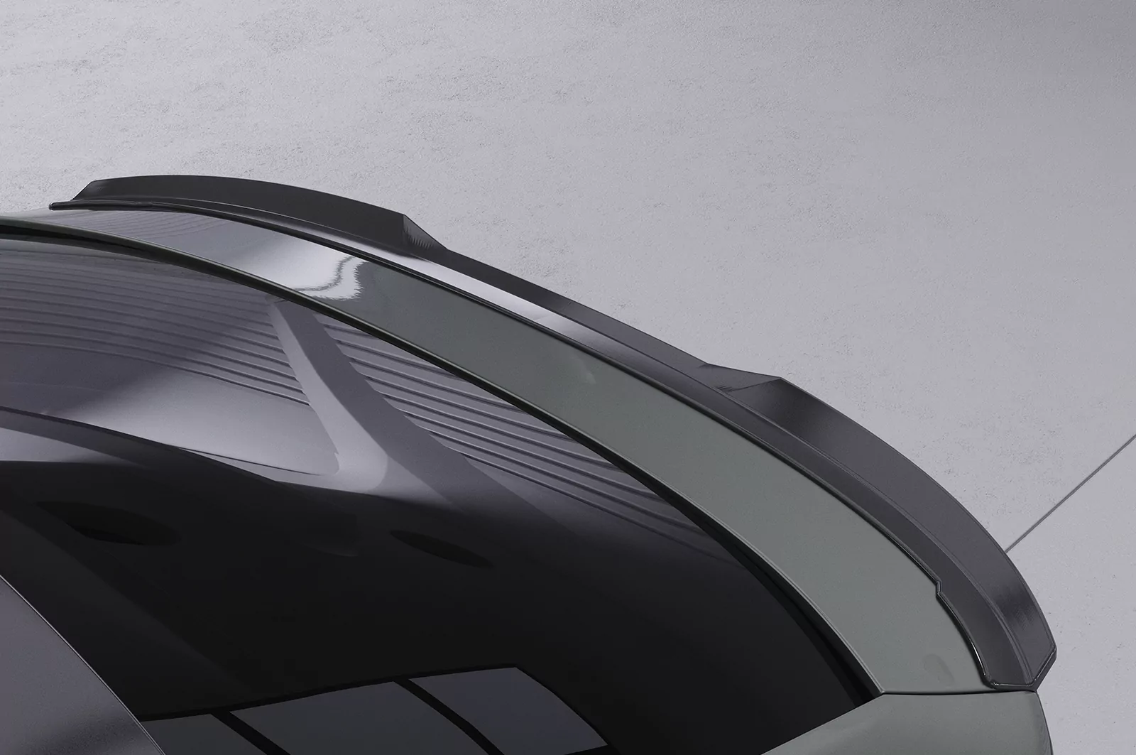 Heckflügel mit ABE für BMW 6er G32 Gran Turismo HF935 Schwarz Strukturiert