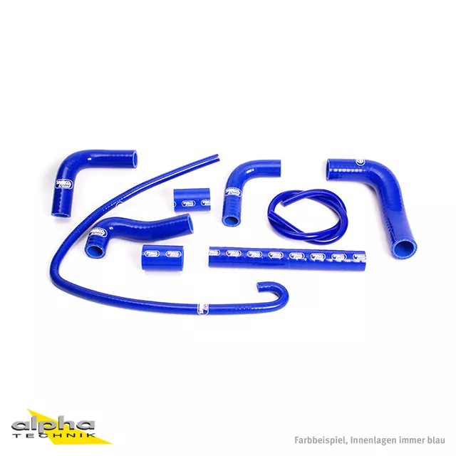 SAMCO SPORT Siliconschlauch Kit blau für Ducati Monster S4RS Modelljahr 2006-2009