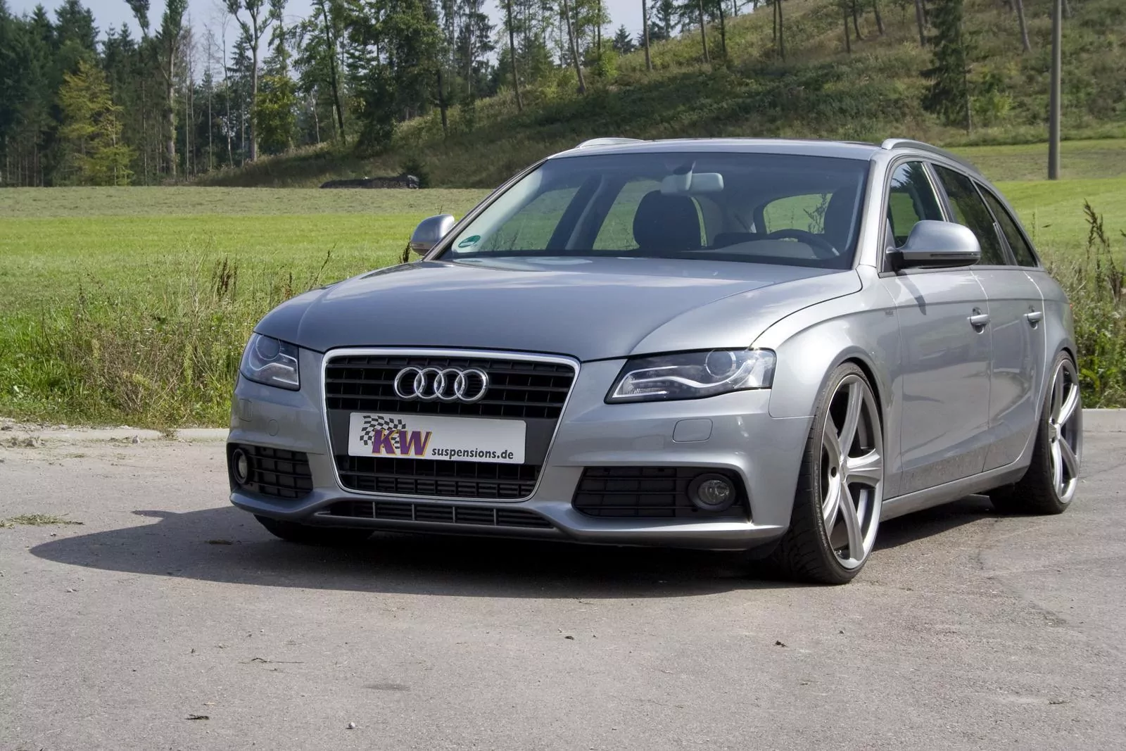 KW Gewindefahrwerk V1 inox AUDI A5 Convertible (B8) 8F7 02/2009-01/2017