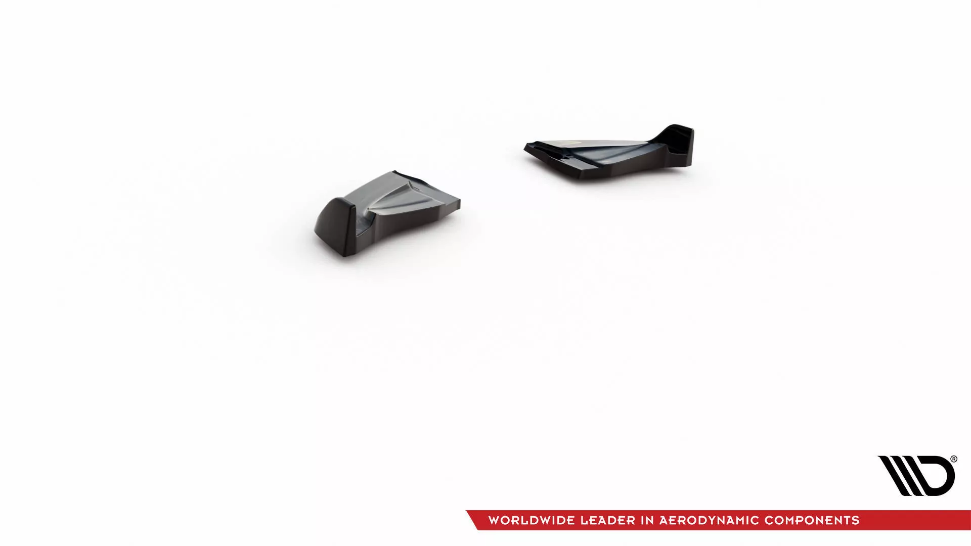 Heck Ansatz Flaps Diffusor V.3 Für Mini Cooper John Cooper Works R56 Schwarz Hochglanz
