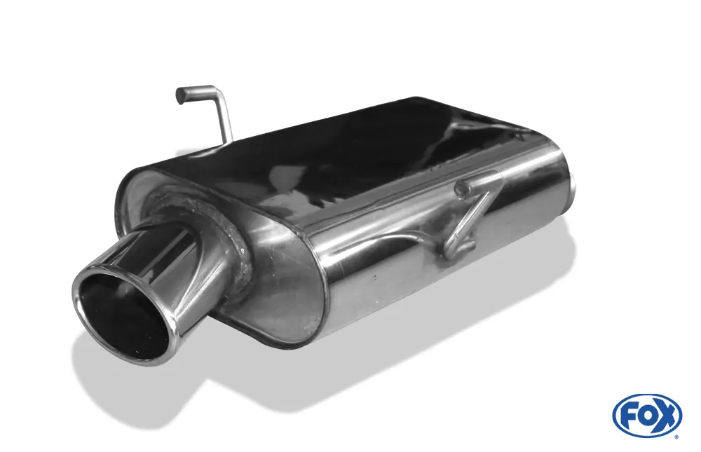 Peugeot 406 Limousine/ Coupe  Endschalldämpfer - 106x71 Typ 38