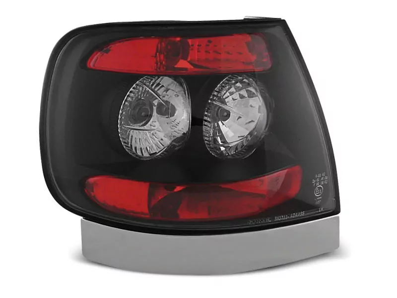 Tail Lights Black Fits Audi A4 11.94-09.00