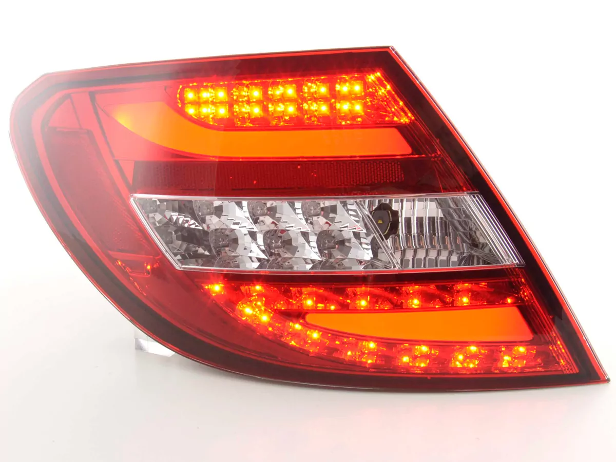Rückleuchten Set LED Mercedes C-Klasse Typ W204 Bj. 2011- rot/klar