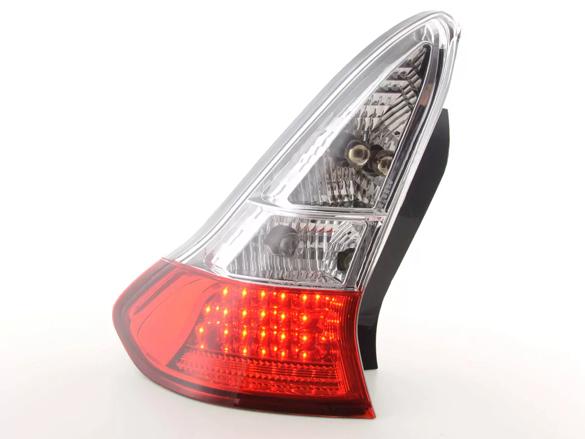 LED Rückleuchten Set Citroen C4 3-trg. Typ L Bj. 04- klar/rot