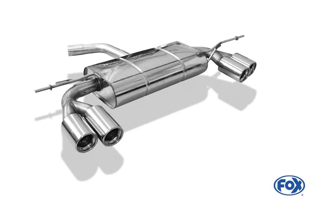 VW Golf V  Endschalldämpfer Ausgang rechts/links  - 2x80 Typ 13 rechts/links