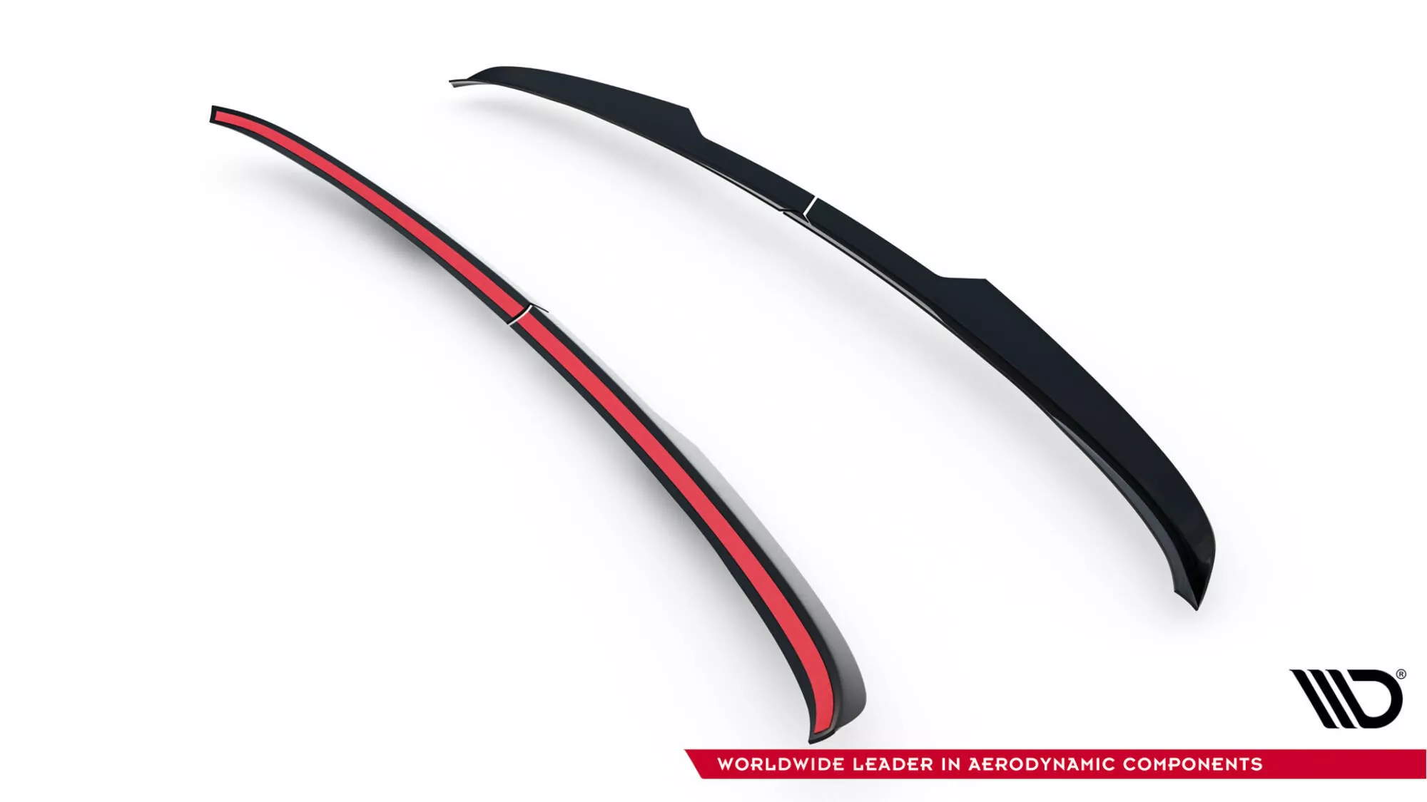 Spoiler CAP Für Ford Transit Custom Mk2 Schwarz Hochglanz