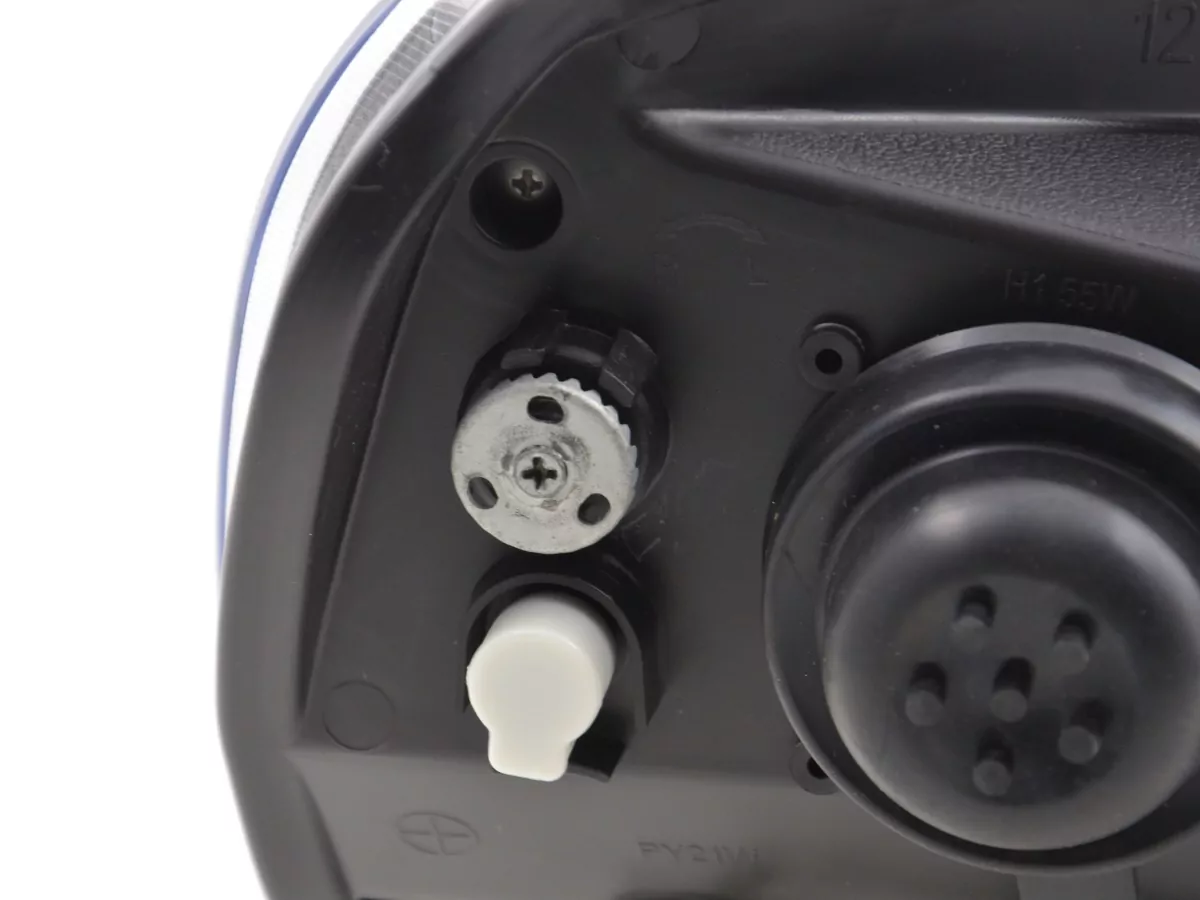 Scheinwerfer Set Daylight LED TFL-Optik VW Polo Typ 9N3 Bj. 05-09 schwarz für Rechtslenker