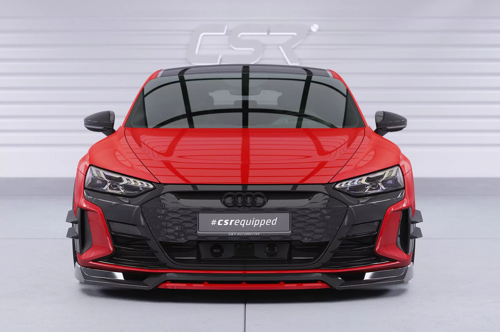 Performance Flaps für Audi e-tron GT FP023 Schwarz Strukturiert