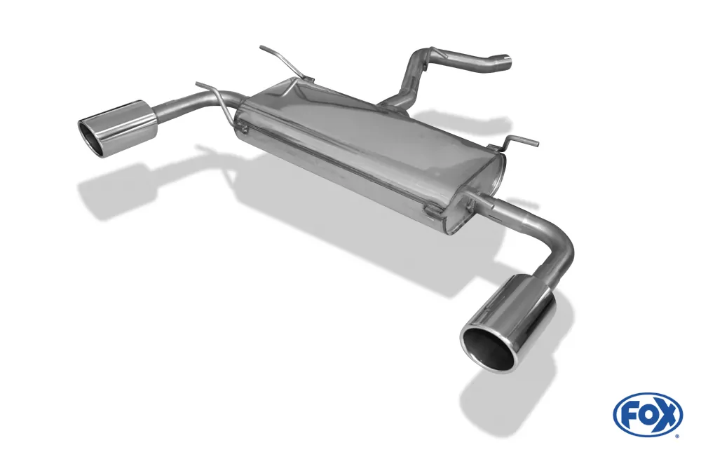 Subaru Impreza GT7 AWD  Endschalldämpfer quer Ausgang rechts/links - 1x100 Typ 16 rechts/links