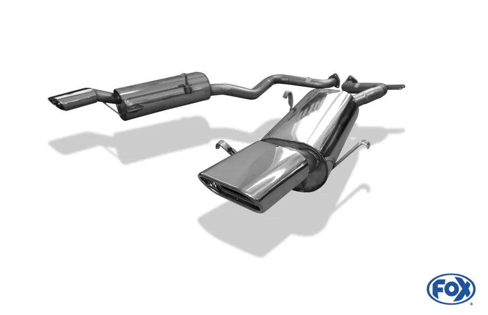 Maserati Ghibli II  Endschalldämpfer rechts/links  - 150x70 Typ 53 rechts/links