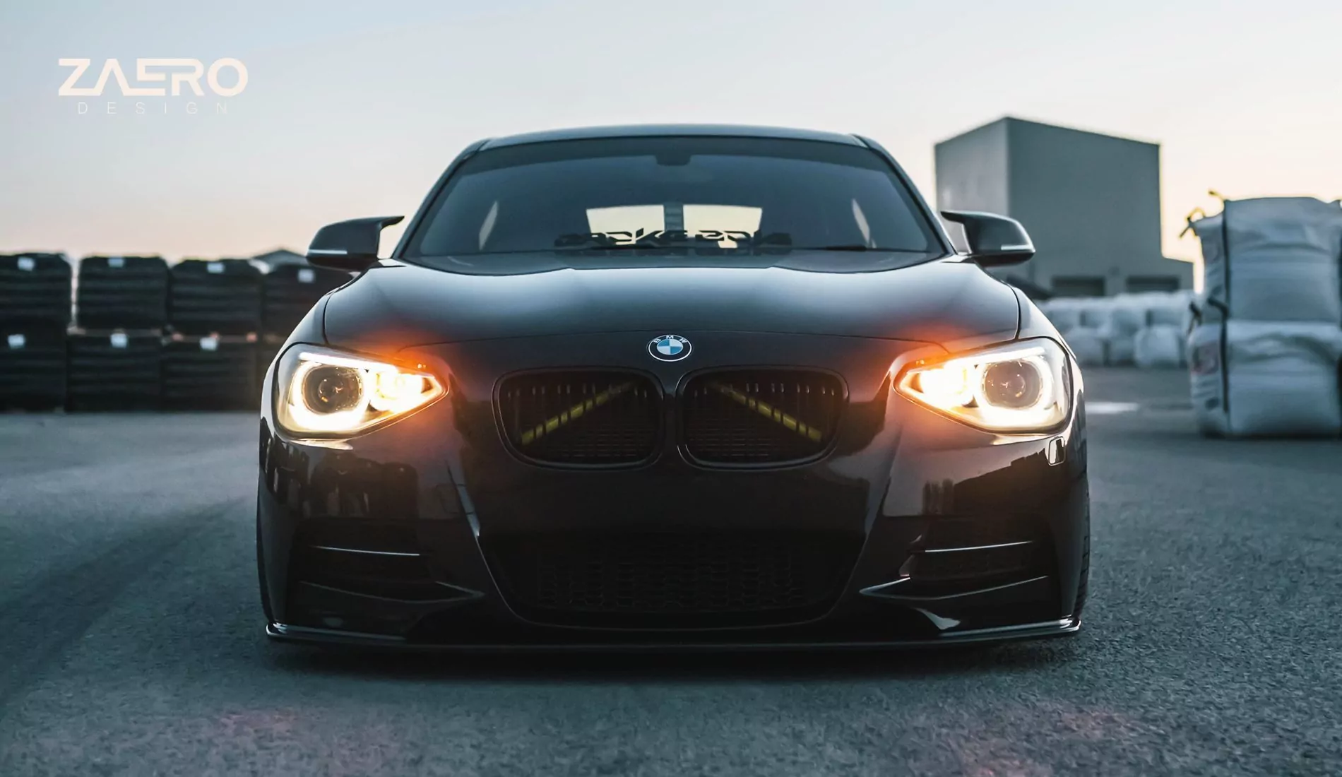 EVO-1 Frontspoiler für BMW 1er F20 | F21 - 120 - 125 - M135 (M-Paket PRE-LCI)