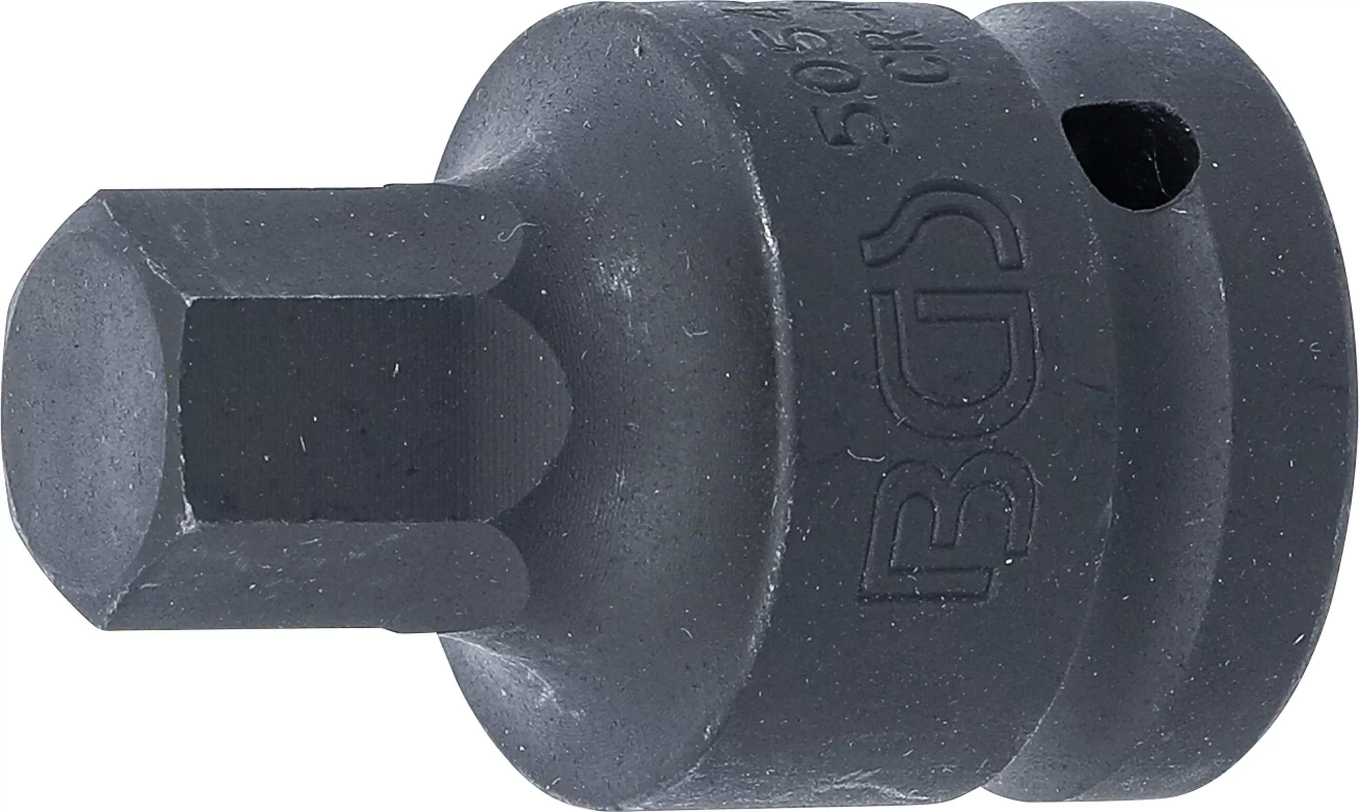 Kraft-Bit-Einsatz | Länge 55 mm | Antrieb Innenvierkant 20 mm (3/4") | Innensechskant 17 mm