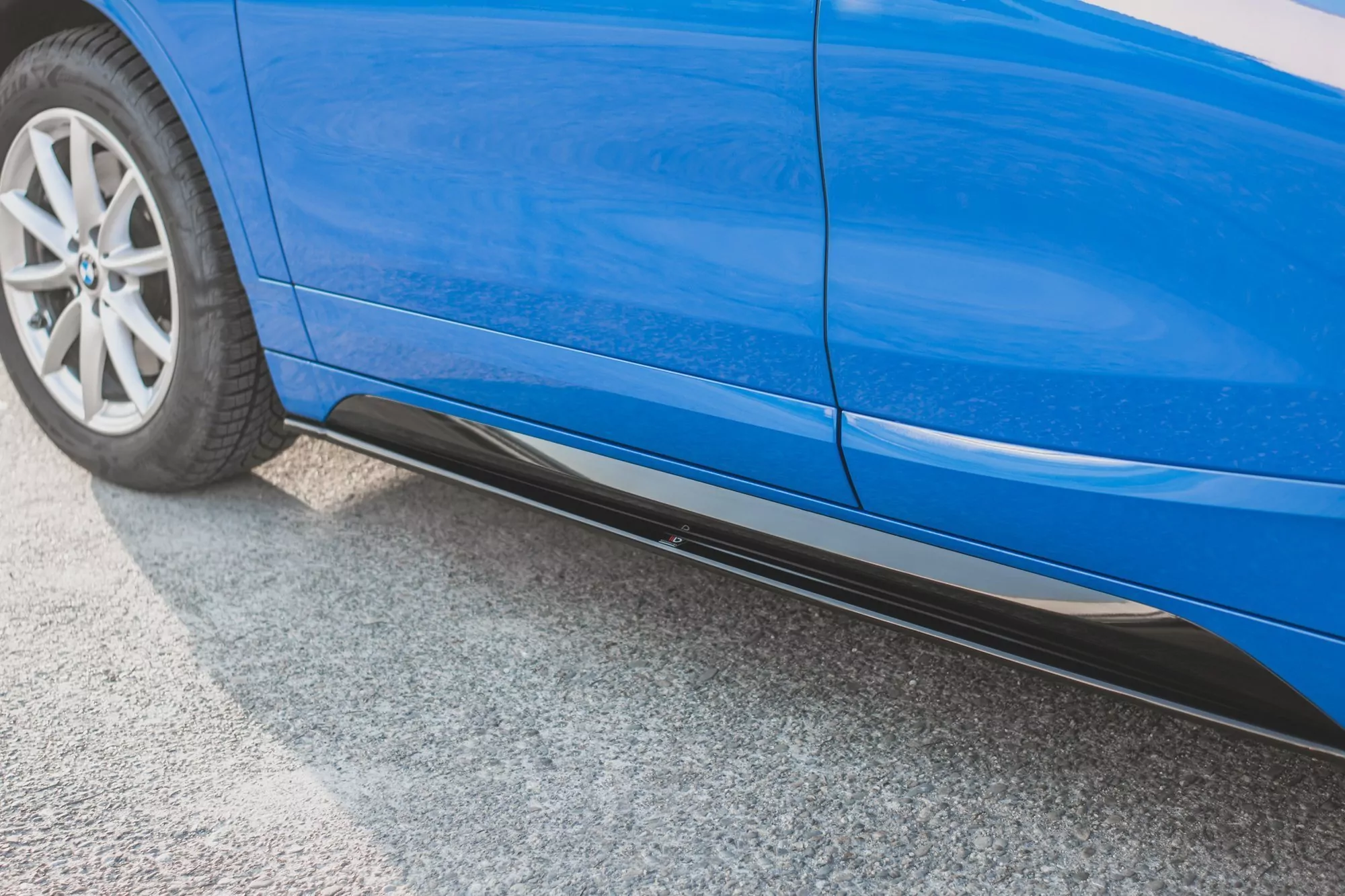 Seitenschweller Ansatz Passend Für Passend Für BMW X2 F39 M-Paket Schwarz Hochglanz Schwarz Hochglanz