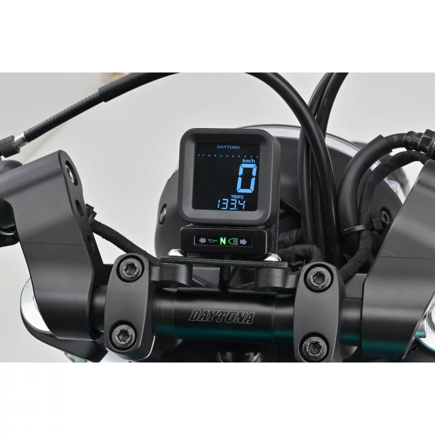DAYTONA Cube Digitaler LCD Tachometer + Drehzahlmesser