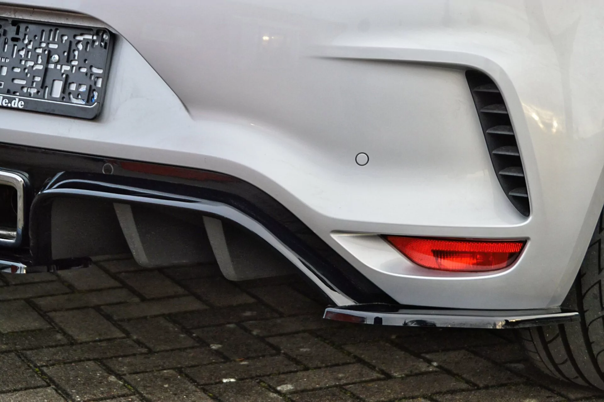 Heckdiffusor Heckansatz 5.tlg für Renault Megane 4 RS Facelift