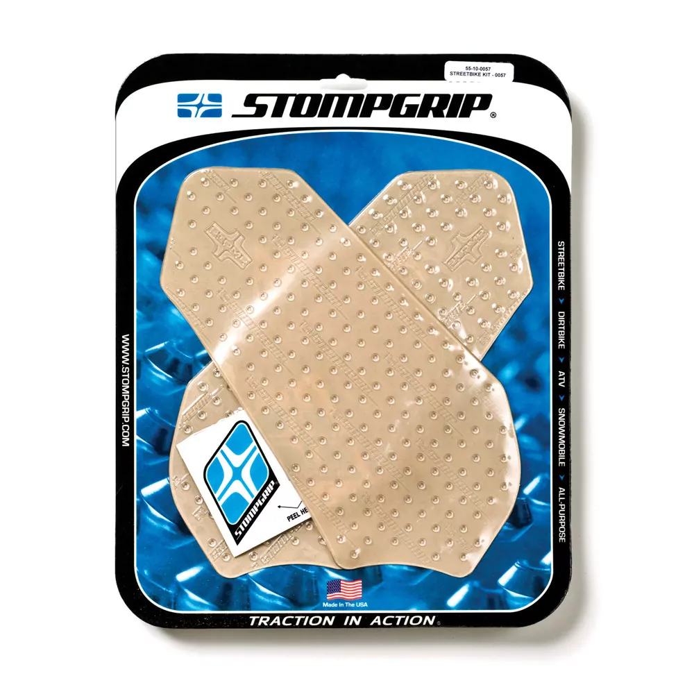 Stompgrip Traction Pad Volcano für Suzuki GSX-R 750 11-22 Klar