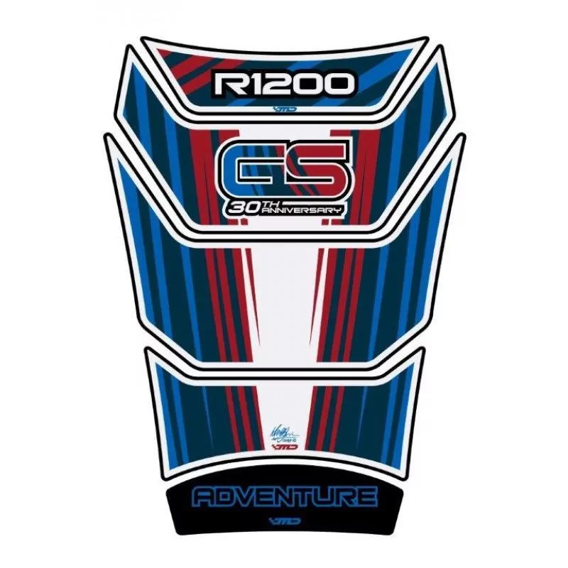 BMW R 1200 GS Motografix 3D Gel Tank Pad Protector TB010AN