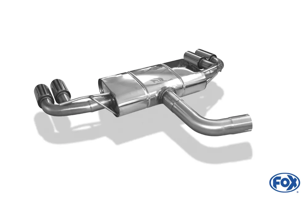 VW Golf VII  - Einzelradaufhängung  Endschalldämpfer rechts/links - 2x80 Typ 16 rechts/links