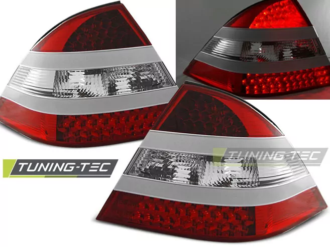 Led Tail Lights Red White Fits Mercedes W220 S-klasa 09.98-05.05