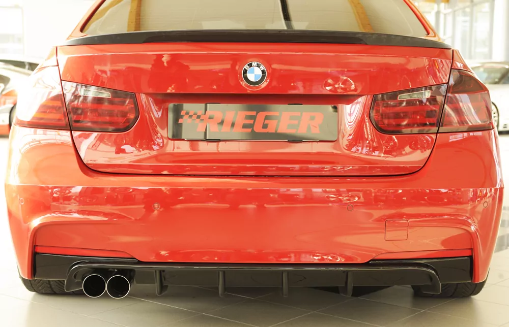 Rieger Heckeinsatz für BMW 3er F31  (3K/3K-N1) | Touring 10.12-06.15 (bis Facelift) nur für M-Paket-Heckschürze