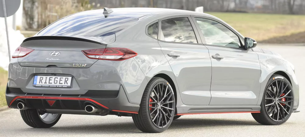 Rieger Heckschürzenansatz seitlich rechts für Hyundai i30 N-Performance  (PDE) 5-tür. (Fastback) 05.21- (ab Facelift)