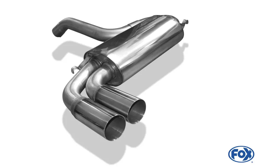 Audi Urquattro  Endschalldämpfer quer Ø76mm - 2x76 Typ 10