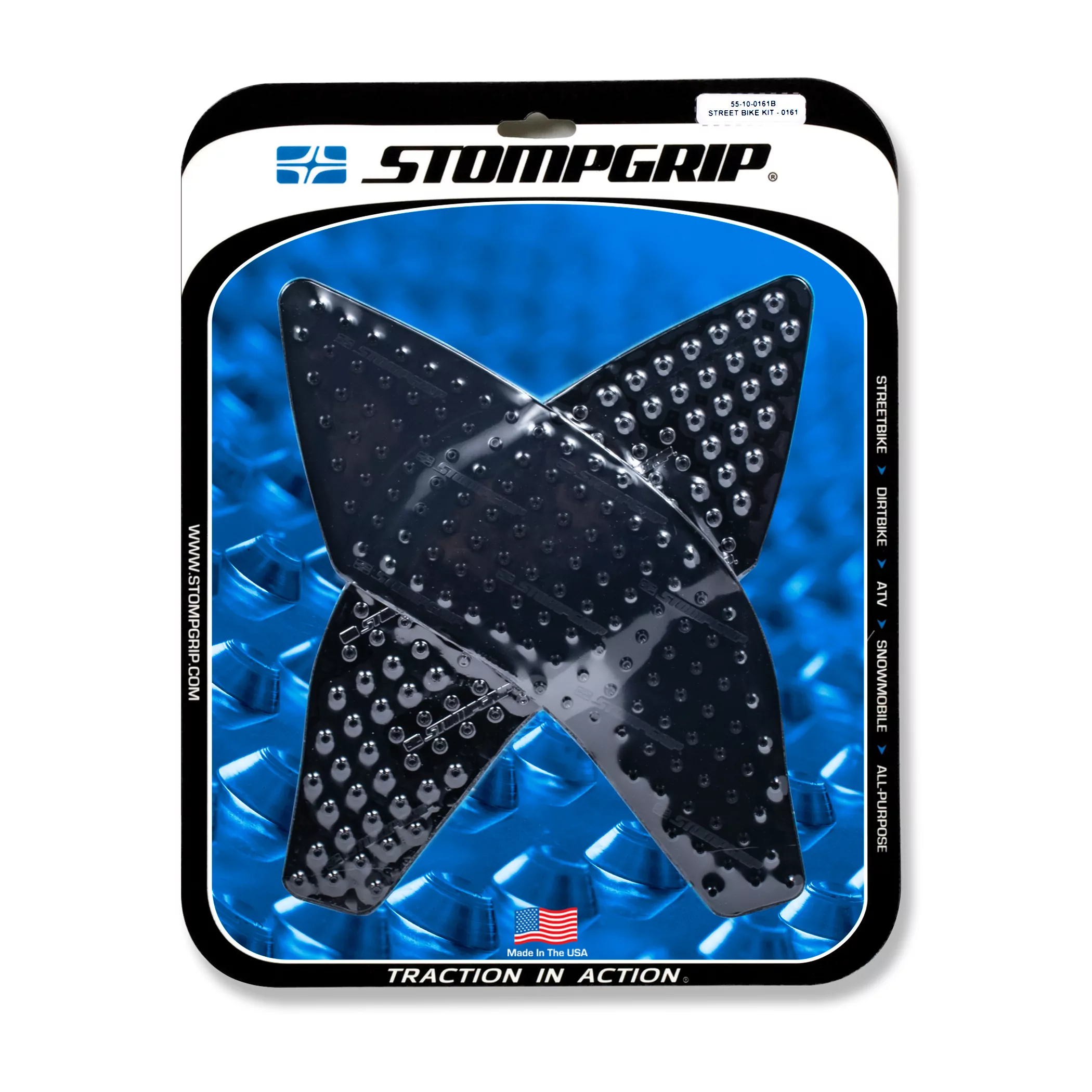 Stompgrip Traction Pad Volcano für Honda CB650 R 19-22 Schwarz