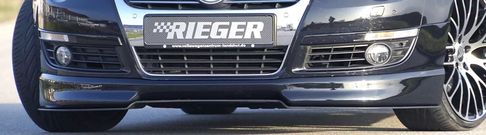 Rieger Spoilerlippe für VW Passat (3C) - Lim. 03.05-07.10 (bis Facelift) carbon optik