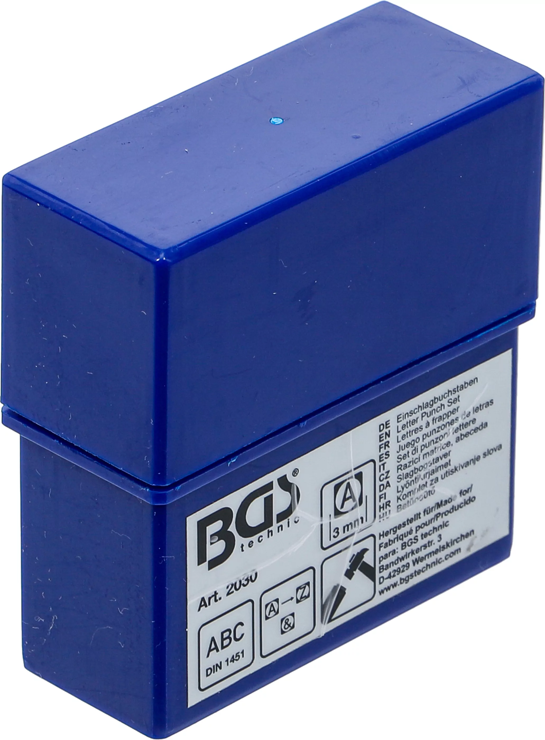 Einschlagbuchstaben | 3 mm