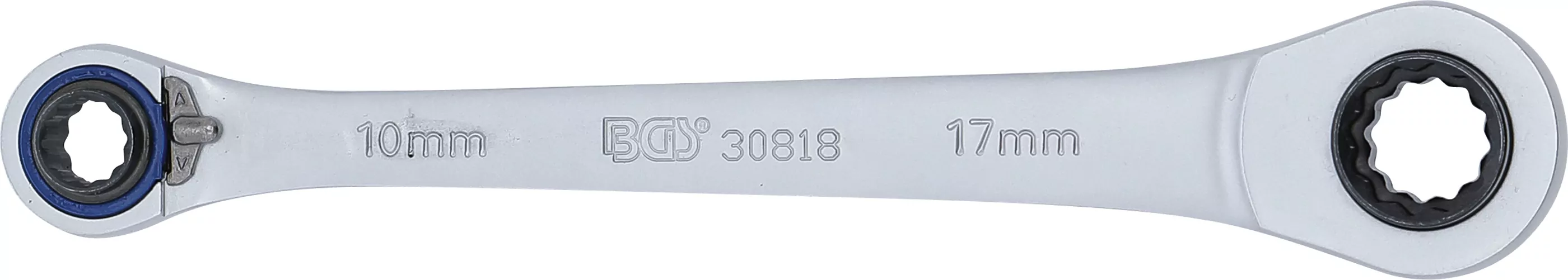 Ratschen-Ringschlüssel "4 in 1" | SW 10 x 12, 14 x 17 mm