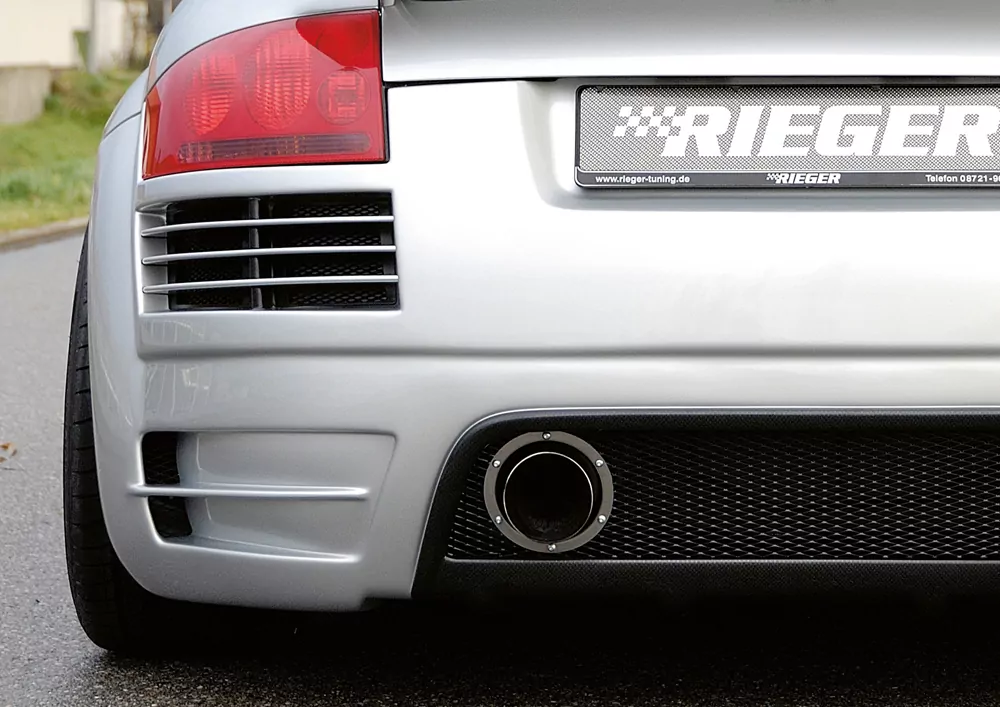 Rieger Ringeinfassung für Audi TT (8N) | Roadster 98-03 für Einrohr-ESD,  Innen-ø:120mm