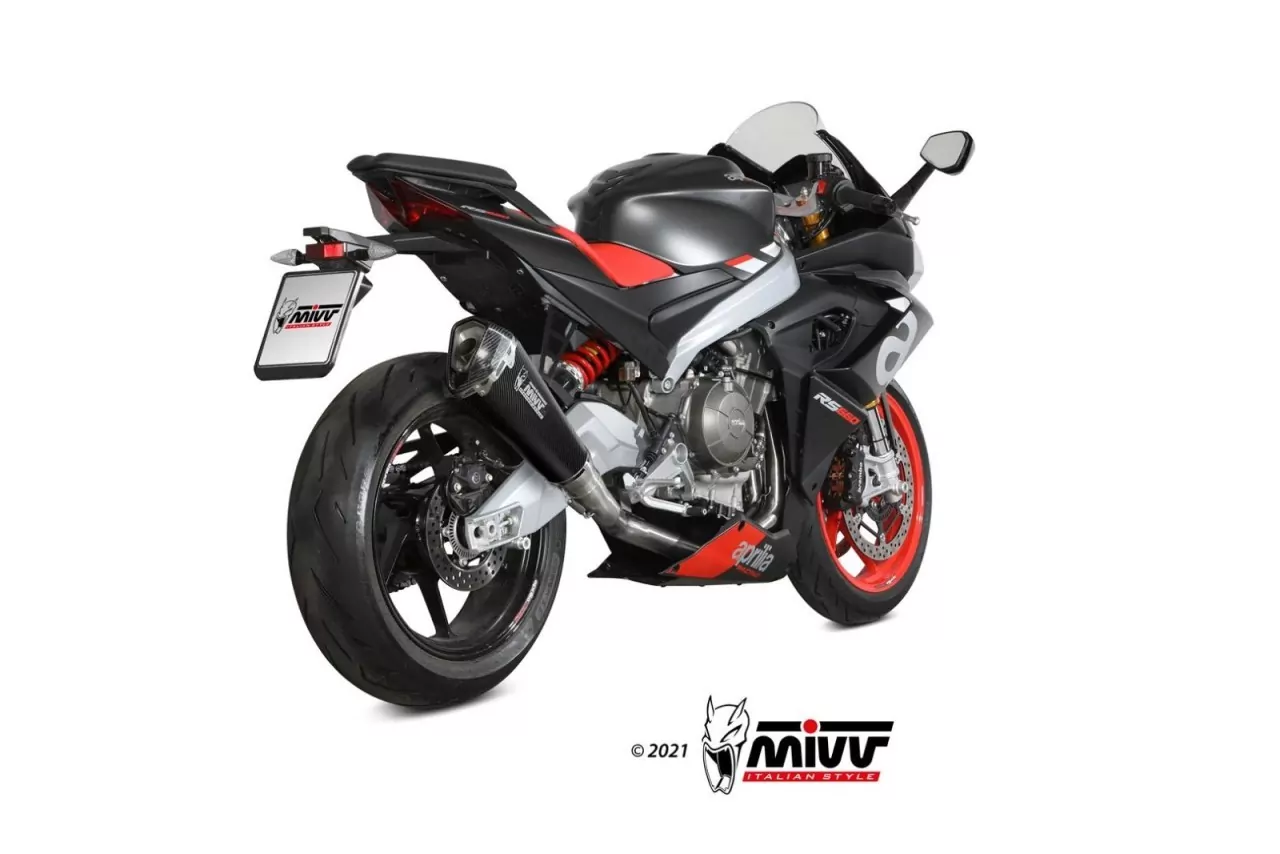 MIVV Komplettanlage Delta Race Carbon2 In 1 APRILIA RS/TUONO 660 20-22