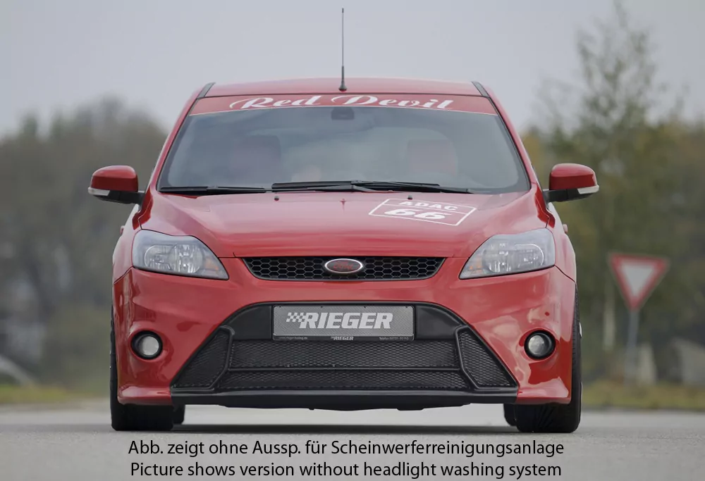 Rieger Spoilerstoßstange für Ford Focus 2 ST - 5-tür. 02.08-01.11 (ab Facelift) carbon optik