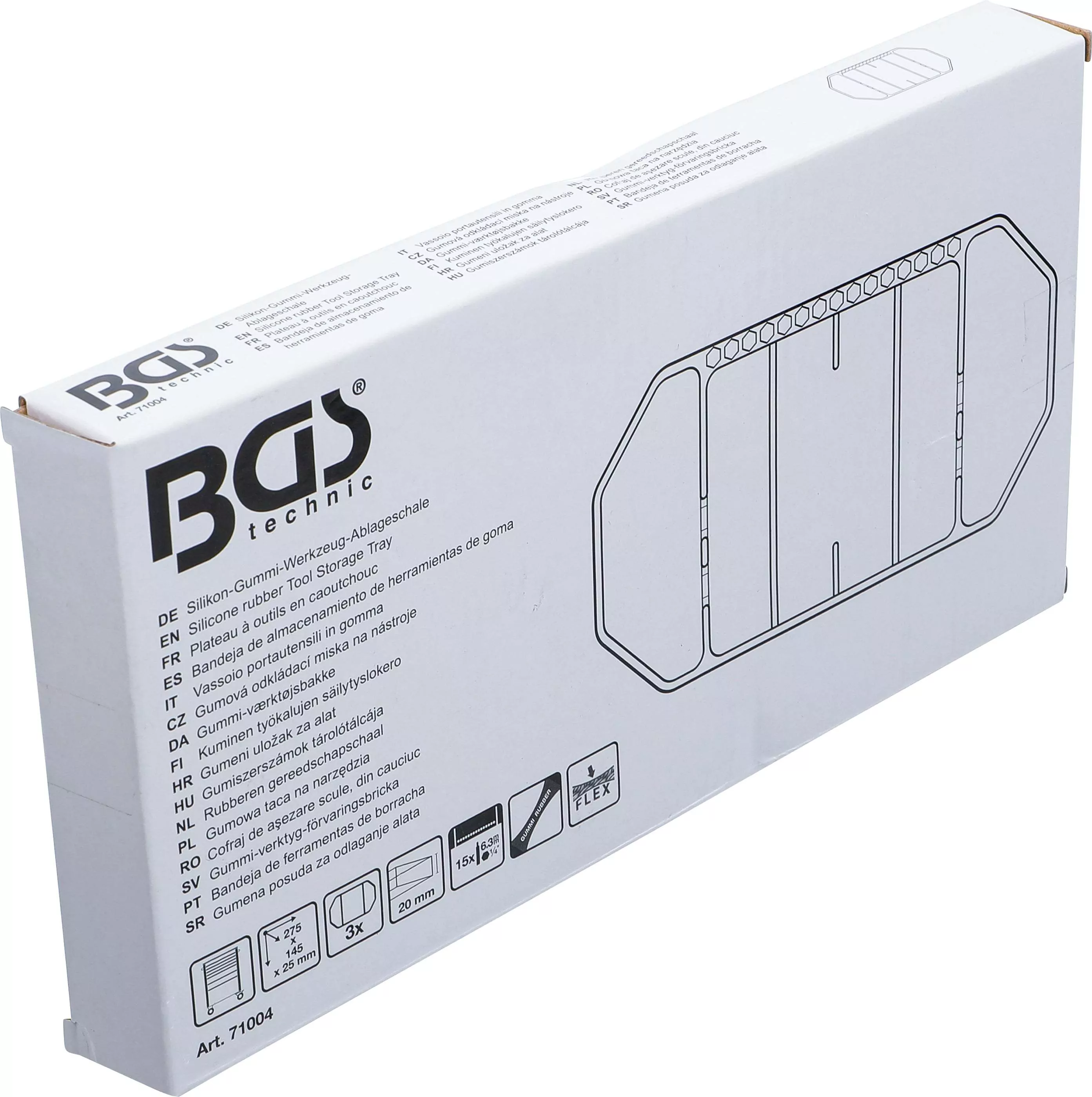 Silikon-Gummi-Werkzeug-Ablageschale | klein