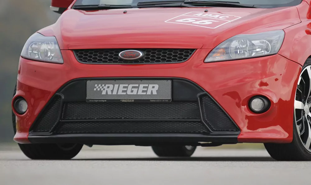 Rieger Spoilerstoßstange für Ford Focus 2 - 3-tür. 02.08-01.11 (ab Facelift) carbon optik