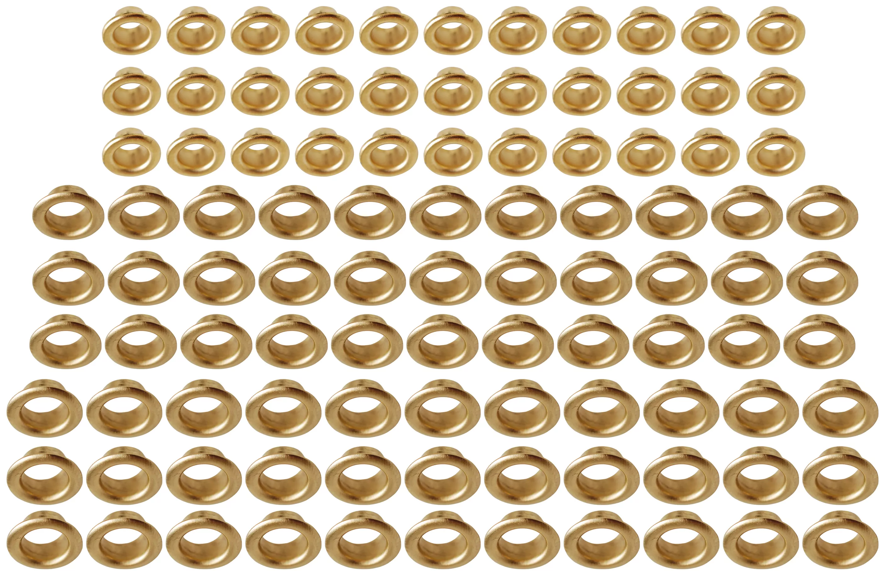 Ösen-Sortiment | 4,5 - 6 mm | 99-tlg.