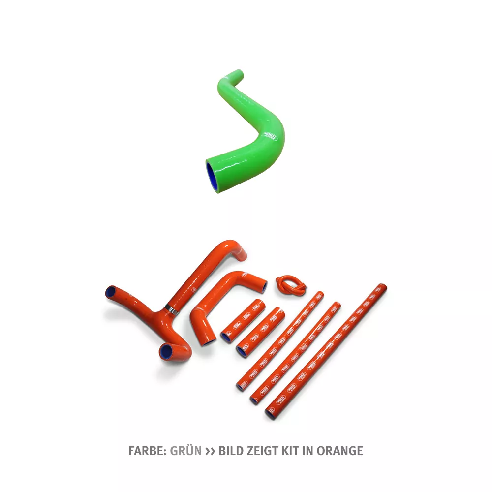 SAMCO SPORT Siliconschlauch Kit grün für KTM 625 SMC 640 LC4 Supermoto 640 Enduro 660 LC4 1994-2009